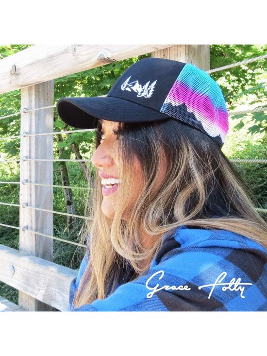 〽️Women Mountain Mash Snapback Baseball Cap Beach Trucker Accessories Hats